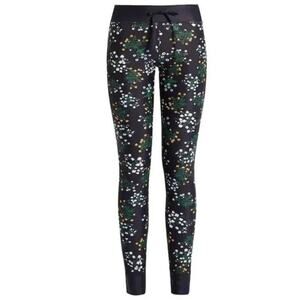 The Upside Ditsy Navy‎ Floral High Rise Athleisure Activewear Workout Leggings M